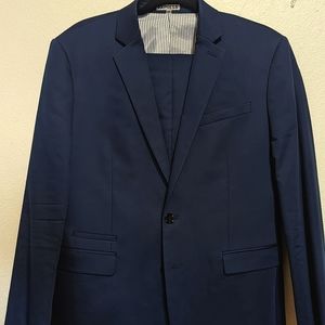 Express Men's Slim Fit Photographer 2 Piece Suit